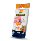 N&D Dog Dental Treat Adult Mini - дентални лакомства за кучета от дребни породи с тиква, агнешко и боровинки 60 гр